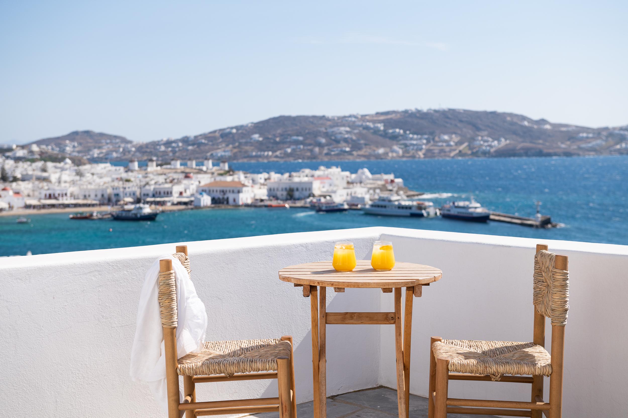 ホテル ポルト ミコノス Mykonos Town エクステリア 写真