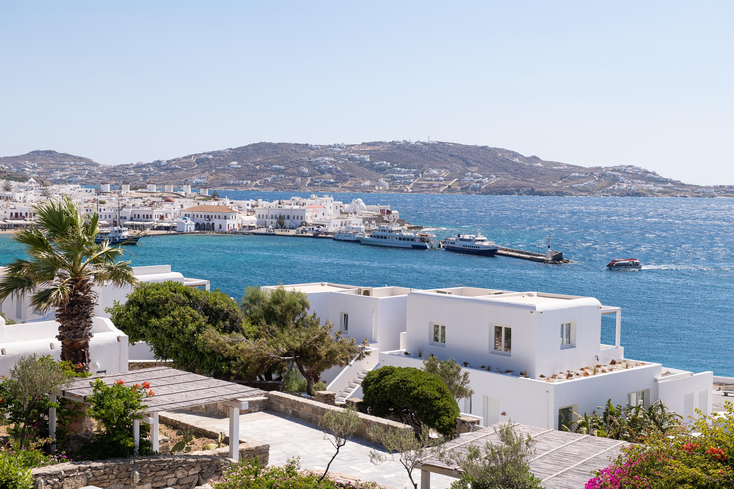 ホテル ポルト ミコノス Mykonos Town エクステリア 写真