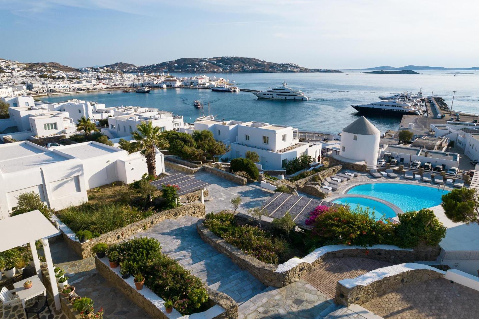 ホテル ポルト ミコノス Mykonos Town エクステリア 写真