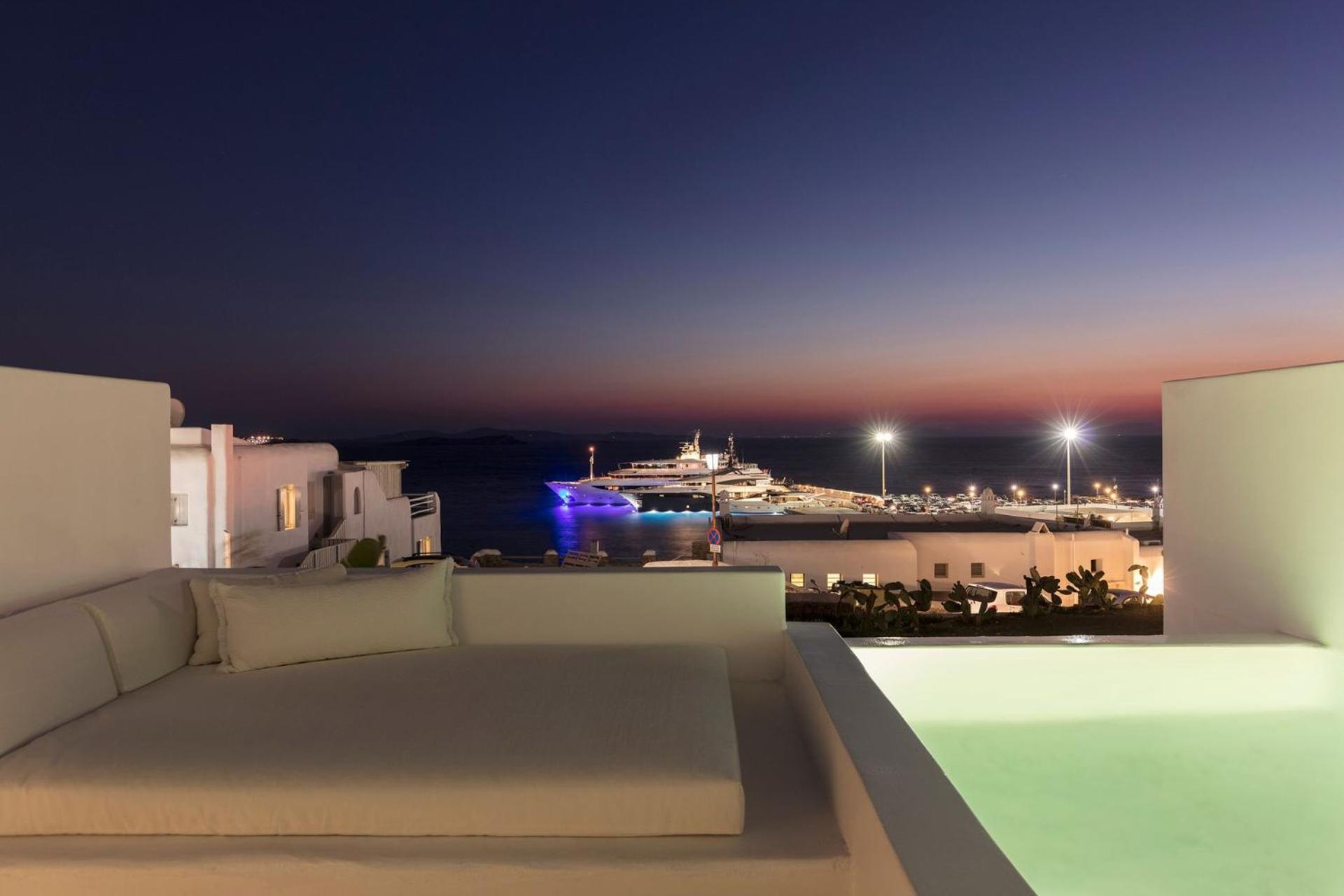 ホテル ポルト ミコノス Mykonos Town エクステリア 写真